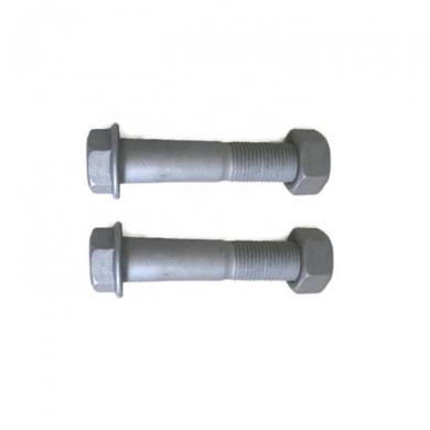 China Factory High Strength 10.9 Grade Truck Swing Hanger Bolt and Nut with Hex Head Grey Color