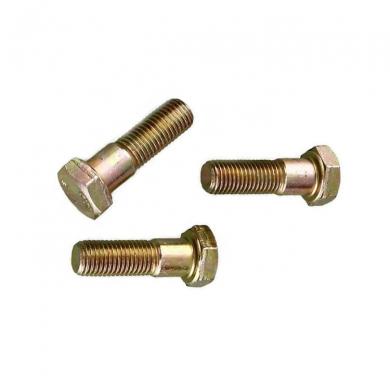 Factory Non Standard Automotive Bolts and Nuts Metric Grade 8 with Golden Zinc Coating