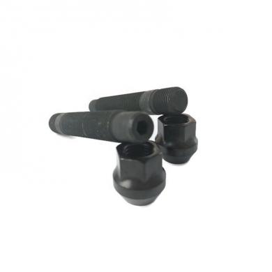 High Quality 10.9 Grade Hardness 14X1.5 Black Race Stud Kit with Allen Key Inserted Toal 90mm Long