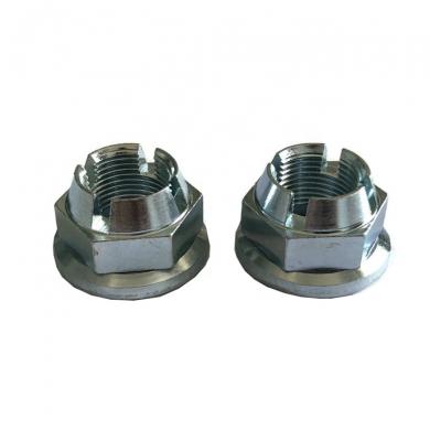 Silver Color M24X1.5 Driveshaft Nut CV Joint Hub Nut for Front Axle