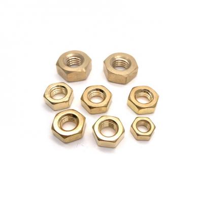 M2 M3 M4 M5 M6 M8 M10 M12 Metric Brass Fasteners Brass Nut and Bolt