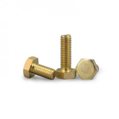 M3 to M12 Brass Hexagon Screw Bolts for German Standard