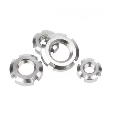 High Precision Toothed Lock Washers Rolling Bearing Retaining Nut