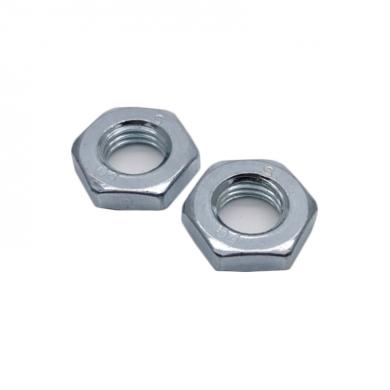 Carbon steel Zinc Plated M14x1.5 Hexagon Nut DIN439 Thin Nut with Spanner 22mm, Height 7mm