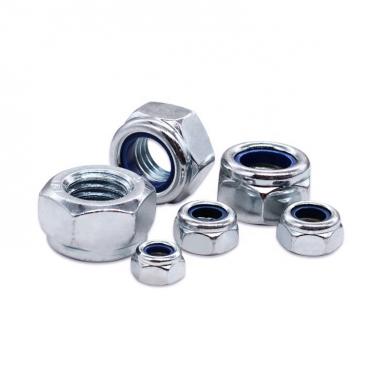 Grade 10 Fine Thread Lock Nut M10x1.00 DIN985 Locking Nut for Automotive Industry